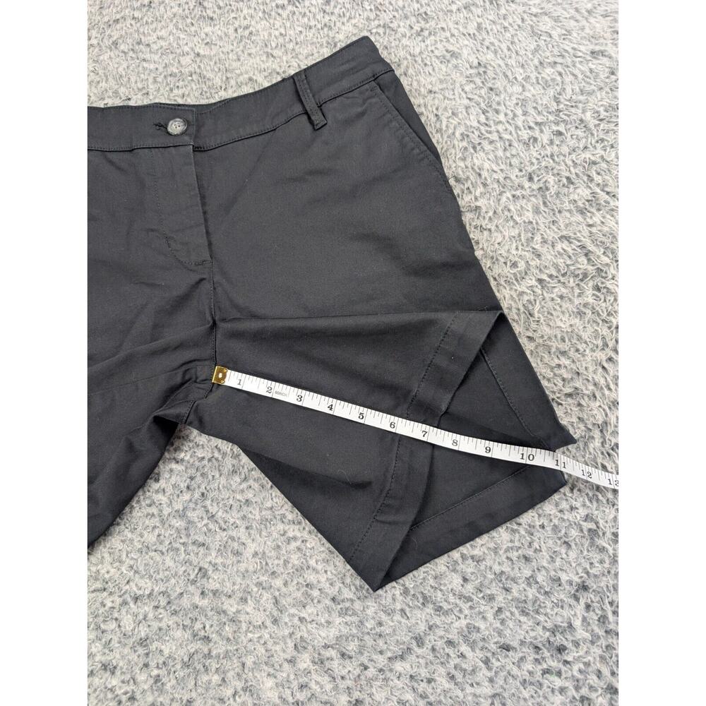 Tommy Bahama Shorts Womens 30 Black Chino Stretch Preppy Normcore Casual Mom - Picture 6 of 8
